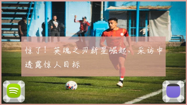 惊了！英魂之刃新星崛起，采访中透露惊人目标